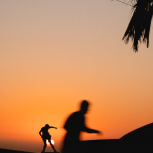 Taghazout sunset skate