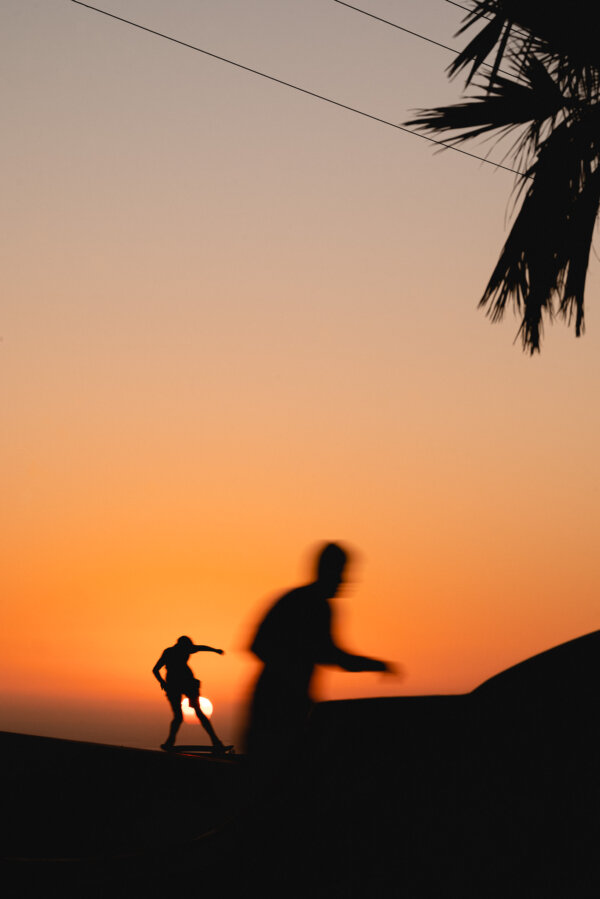 Taghazout sunset skate