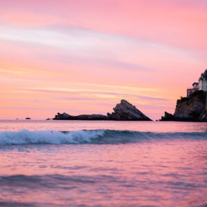 Purple sunset
