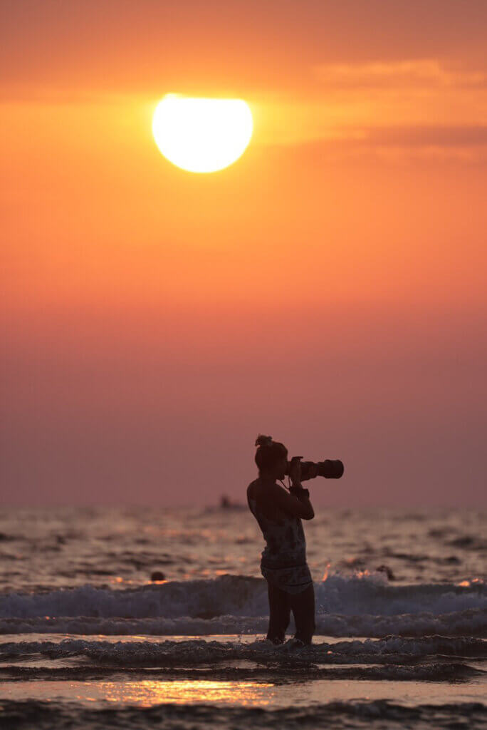 Professional photographer in Biarritz