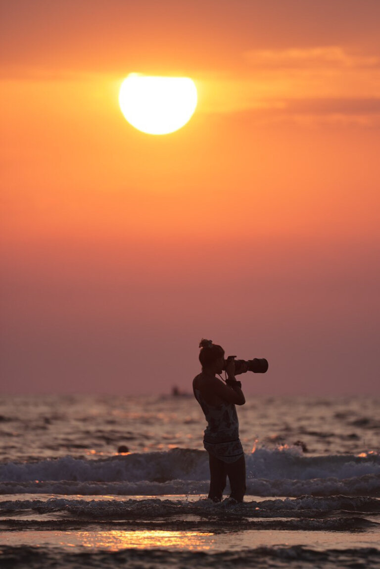 Professional photographer in Biarritz