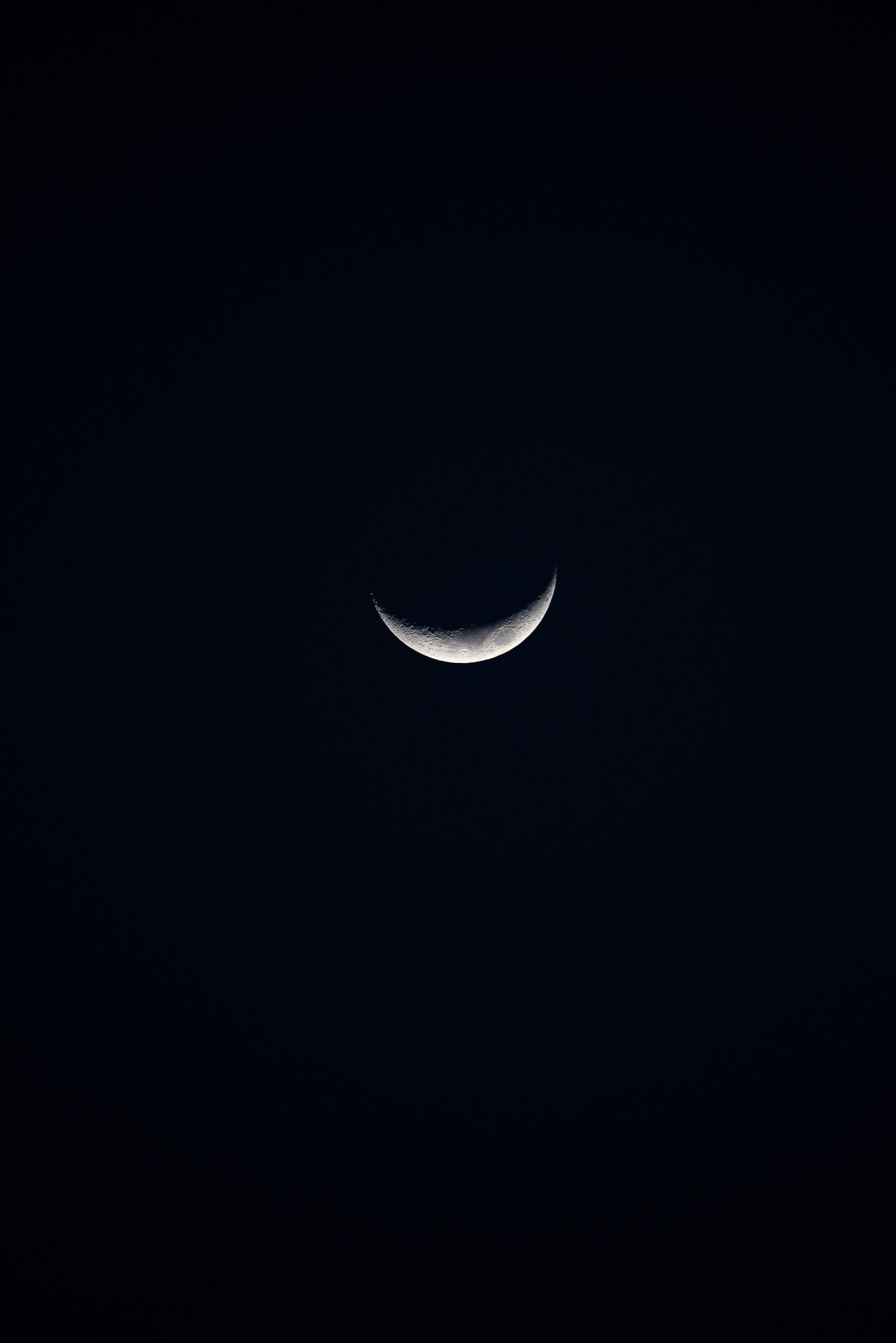 minimalist moon photography print
