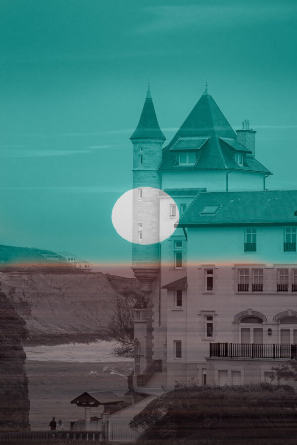 Experimental Photography Print Villa Belza