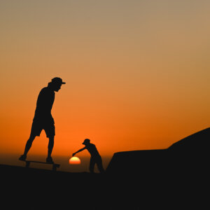 Atardecer en el Skate Park