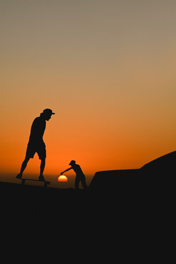 Atardecer en el Skate Park